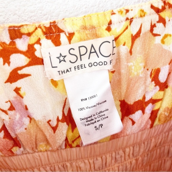 L*Space Cassidy What in Carnation Dress in Floral Multi - Picture 3 of 8